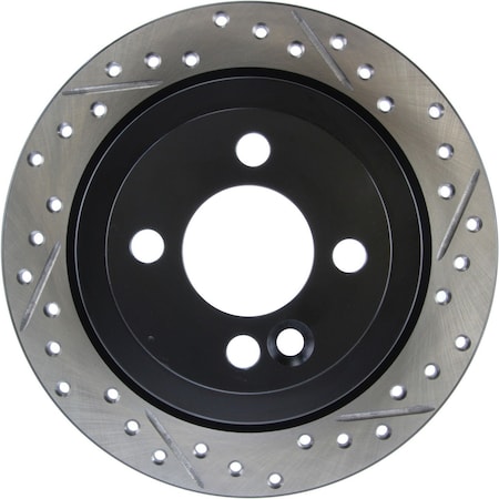 Sport Drilled/Slotted Brake Rotor, 127.34094L